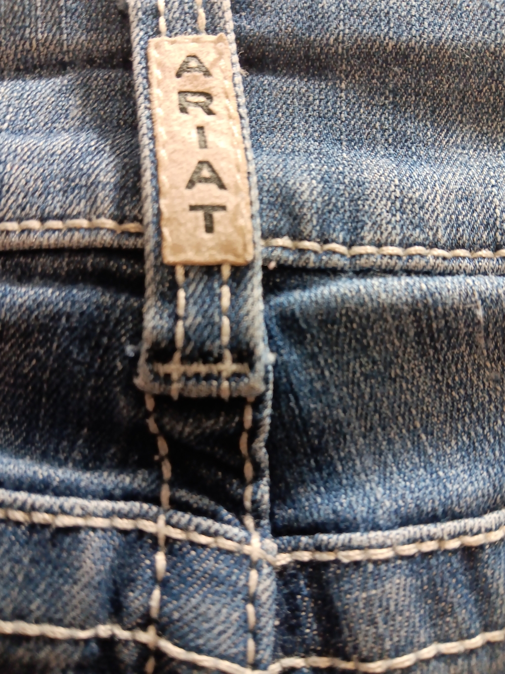 Ariat Woman's Real Denim Jeans with Branded Button - Picture 5 of 9